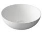 THIN umyvadlo na desku, Rockstone Ø 39 cm, bílá mat WN185