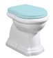 RETRO WC mísa stojící, 38,5x59cm, spodní odpad, bílá 101001