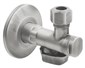 Rohový ventil s matkou, 1/2"x 3/8", nikl 2020NK