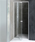 AMICO sprchové dveře výklopné 1040-1220x1850mm, čiré sklo G100