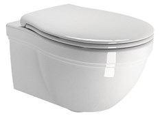 CLASSIC závěsná WC mísa, 37x55cm, bílá ExtraGlaze 871211