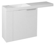 LATUS VI umyvadlová skříňka 50x50x22cm, levá, bílá  LT615-3030