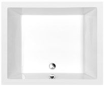 DEEP hluboká sprchová vanička, obdélník 110x90x26cm, bílá 72363