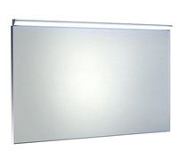 BORA zrcadlo s LED osvětlením a vypínačem 1000x600mm, chrom AL716