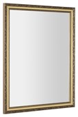 BOHEMIA zrcadlo v dřevěném rámu 686x886mm, zlatá NL483