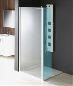 MODULAR SHOWER stěna k instalaci na zeď, pro připojení otočného panelu, 900 mm MS3A-90