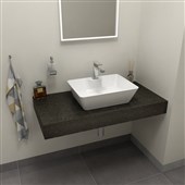 TAILOR rockstone deska 80x50 cm, provedení límce L TR080L