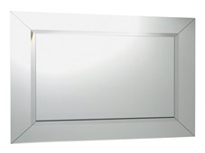 ARAK zrcadlo s lištami a fazetou 90x70cm AR090