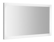 FLUT zrcadlo s LED podsvícením 120x70cm, bílá FT120