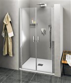 ZOOM LINE sprchové dveře dvojkřídlé 800mm, čiré sklo ZL1780