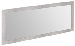 TREOS zrcadlo v rámu 1100x500mm, dub Polar TS100-1010