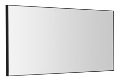 AROWANA zrcadlo v rámu 1000x500mm, černá mat AWB1050