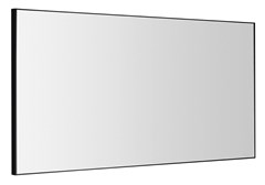 AROWANA zrcadlo v rámu 1200x600mm, černá mat AWB1260