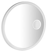 FLOAT kulaté zrcadlo s LED podsvícením ø 90cm, kosm.zrcátko, senzor, 3500-6500K, bílá FT900