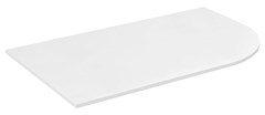 PULSE deska Rockstone 755x12x455mm, levá, bílá mat BM750-0101