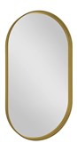 AVONA oválné zrcadlo v rámu 40x70cm, zlato mat AV400G