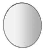 VISO kulaté zrcadlo s LED osvětlením ø 80cm, senzor, 2700-6500K VS080S