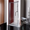 LUCIS LINE skládací sprchové dveře 900mm, čiré sklo DL2815