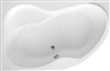 CIDLINA 160 vana 160x105x45cm, levá, bílá G3615
