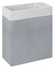 LATUS IV umyvadlová skříňka 49,5x50x25cm, dub stříbrný LT410-1111