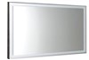LUMINAR zrcadlo s LED osvětlením v rámu 1200x550mm, chrom NL560