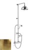 VIENNA sprchový sloup s pákovou baterií, mýdlenka, 1267mm, bronz VO139BR