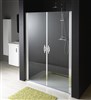 ONE sprchové dveře do niky dvoukřídlé 980-1020 mm, čiré sklo, 6 mm GO2810