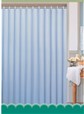 Sprchový závěs 180x180cm, polyester, modrá 0201103 M