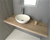 AVICE deska pod umyvadlo 120x50cm, tl.5cm, dub Rover AV124