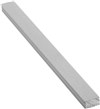 Lišta do obkladů, kartáčovaný eloxovaný hliník, L100cm, 9x5mm VR951