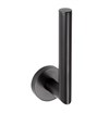 X-ROUND BLACK držák toaletního papíru rezervní, černá mat XR701B