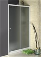 AMADEO posuvné sprchové dveře 1000 mm, sklo Brick BTS100