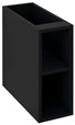 TREOS skříňka spodní policová 20x53x50,5cm, černá mat TS020-3535