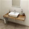 AVICE deska pod umyvadlo 110x50cm, tl.5cm, old wood AV118