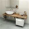 AVICE deska pod umyvadlo 150x50cm, tl.5cm, old wood AV158