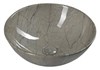 DALMA keramické umyvadlo na desku, Ø 42 cm, grigio MM113