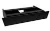 TWIGA PLUS umyvadlová zásuvka 88,5x17x43,5cm, černá mat VC460-3535