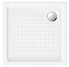 Keramická sprchová vanička, čtverec 80x80x4,5cm, bílá ExtraGlaze 438411