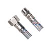 Flexibilní nerezová hadice FxM 3/8"x3/8", 80cm 33008