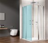 LORO sprchové dveře pro rohový vsup 900mm, čiré sklo GN4890